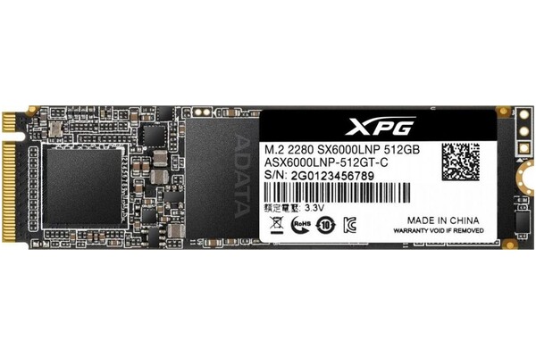 Dysk wewnętrzny Adata SX6000 XPG Lite SSD M.2 NVMe 512GB