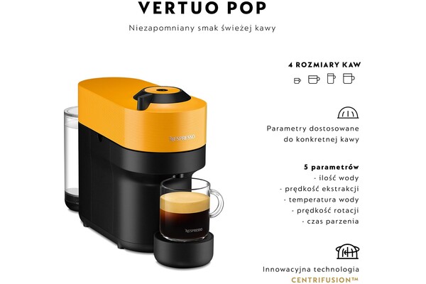 Ekspres De’Longhi Vertuo Pop ENV90Y kapsułkowy