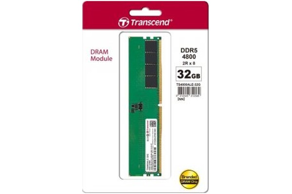Pamięć RAM Transcend JetRam 32GB DDR5 4800MHz 1.1V 40CL