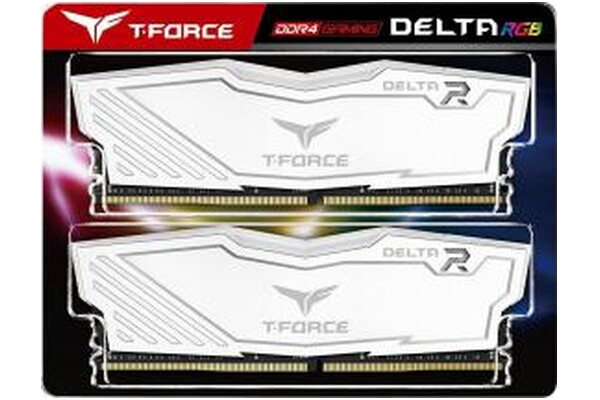 Pamięć RAM TeamGroup T-Force Delta RGB 16GB DDR4 3600MHz Z radiatorem 1.35V 18CL