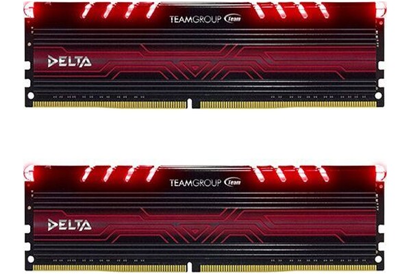 Pamięć RAM TeamGroup Delta 32GB DDR4 3000MHz Z radiatorem 1.35V 16CL