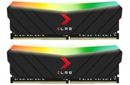 Pamięć RAM PNY XLR8 RGB 16GB DDR4 3200MHz Z radiatorem 1.35V 16CL