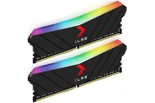 Pamięć RAM PNY XLR8 Epic-X Gaming RGB 32GB DDR4 3200MHz Z radiatorem 1.35V 16CL