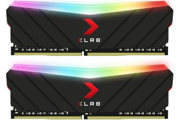 Pamięć RAM PNY XLR8 Epic-X Gaming RGB 32GB DDR4 3600MHz Z radiatorem 1.35V 18CL