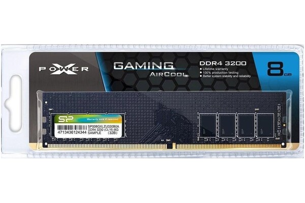 Pamięć RAM Silicon Power XPOWER 8GB DDR4 3200MHz 1.35V 16CL
