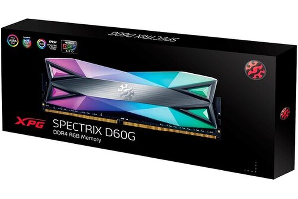 Pamięć RAM Adata XPG Spectrix D60 32GB DDR4 3200MHz Z radiatorem 1.35V 16CL