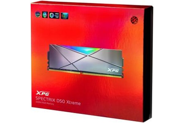 Pamięć RAM Adata XPG Spectrix D50 16GB DDR4 5000MHz Z radiatorem 1.6V 19CL