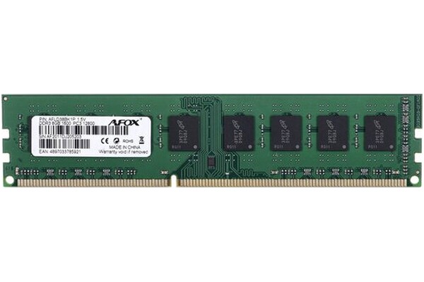 Pamięć RAM AFOX AFLD38BK1P 8GB DDR3 1600MHz 1.5V 11CL