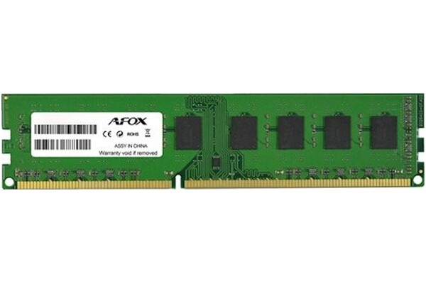 Pamięć RAM AFOX AFLD38BK1L 8GB DDR3 1600MHz 1.35V