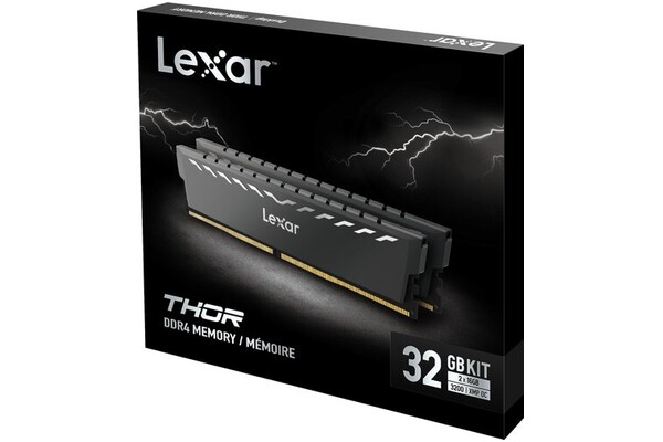 Pamięć RAM Lexar Thor 32GB DDR4 3200MHz Z radiatorem 1.35V 16CL
