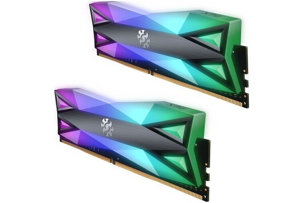 Pamięć RAM XPG ADATA Spectrix D60 RGB 16GB DDR4 3600MHz Z radiatorem 1.2V 18CL