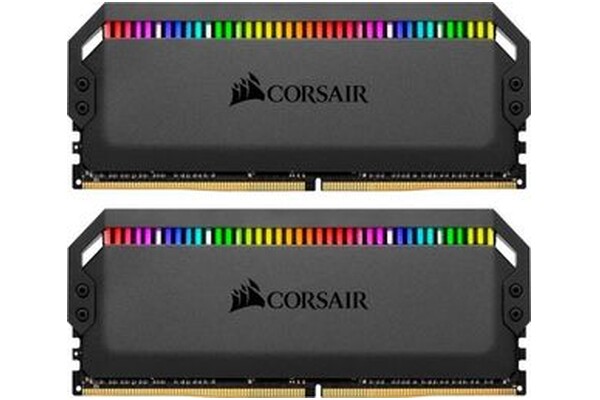 Pamięć RAM CORSAIR Dominator Platinum RGB 32GB DDR4 3466MHz Z radiatorem 1.35V 16CL