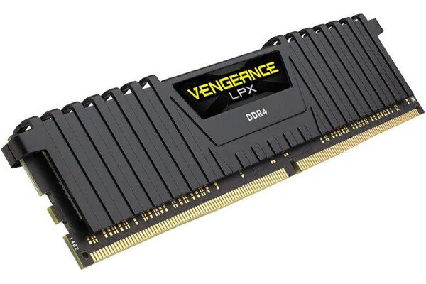 Pamięć RAM CORSAIR Vengeance LPX Black 8GB DDR4 2400MHz Z radiatorem 1.2V 16CL