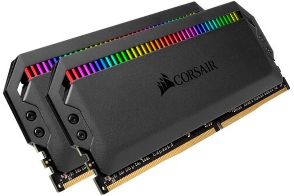 Pamięć RAM CORSAIR Dominator Platinum RGB 32GB DDR4 3200MHz Z radiatorem 1.35V 16CL