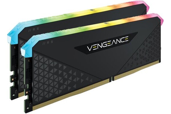 Pamięć RAM CORSAIR Vengeance RGB RS 16GB DDR4 3200MHz Z radiatorem 1.35V 16CL