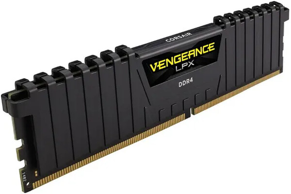 Pamięć RAM CORSAIR Vengeance LPX Black 32GB DDR4 3000MHz Z radiatorem 1.2 | 1.35V 16CL
