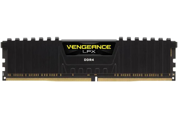 Pamięć RAM CORSAIR Vengeance LPX Black 32GB DDR4 3000MHz Z radiatorem 1.2 | 1.35V 16CL