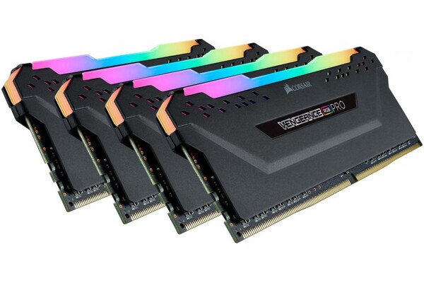 Pamięć RAM CORSAIR Vengeance RGB Pro 128GB DDR4 3000MHz Z radiatorem 1.35V 16CL