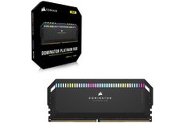 Pamięć RAM CORSAIR Dominator Platinum RGB 32GB DDR5 6200MHz Z radiatorem 1.3V 36CL