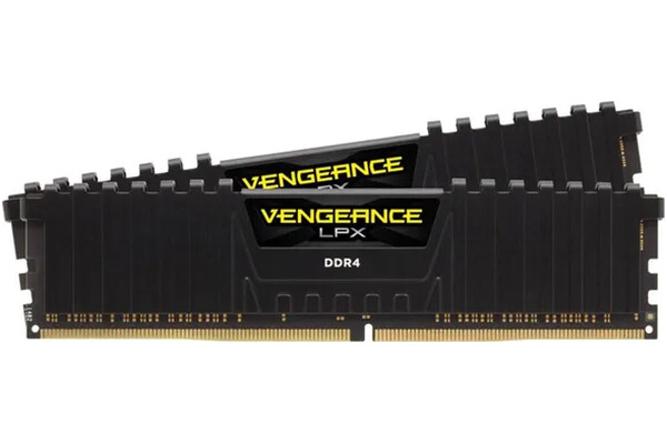 Pamięć RAM CORSAIR Vengeance LPX Black 32GB DDR4 3200MHz Z radiatorem 16CL