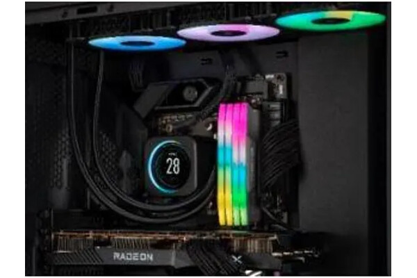 Pamięć RAM CORSAIR Vengeance RGB EXPO 32GB DDR5 6000MHz Z radiatorem 36CL