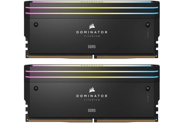 Pamięć RAM CORSAIR Dominator RGB 96GB DDR5 6600MHz Z radiatorem 1.4V 32CL