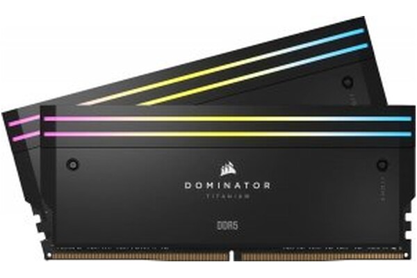 Pamięć RAM CORSAIR Dominator RGB 96GB DDR5 6600MHz Z radiatorem 1.4V 32CL