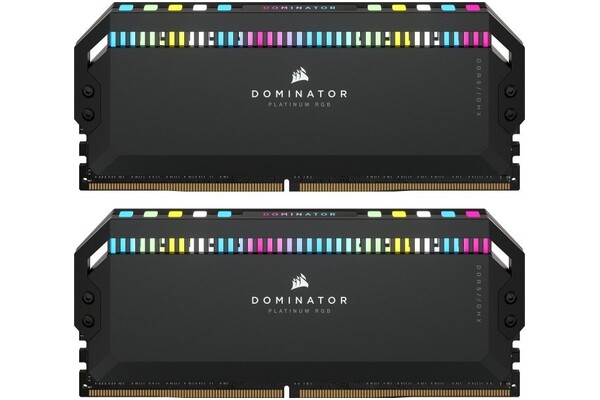 Pamięć RAM CORSAIR Dominator Platinum RGB 32GB DDR5 7200MHz Z radiatorem 1.45V 34CL