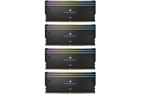 Pamięć RAM CORSAIR Dominator RGB 64GB DDR5 6000MHz Z radiatorem 1.35V 36CL