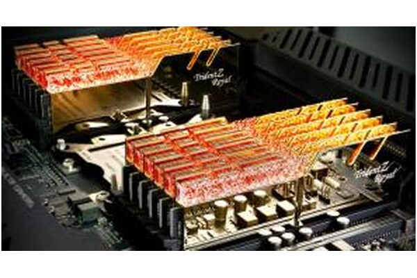Pamięć RAM G.Skill Trident Z Royal 32GB DDR4 3200MHz Z radiatorem 1.35V 16CL