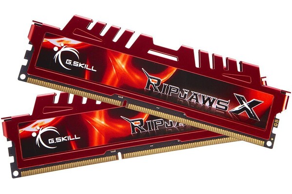 Pamięć RAM G.Skill Ripjaws X 8GB DDR3 1600MHz Z radiatorem 1.5V 9CL