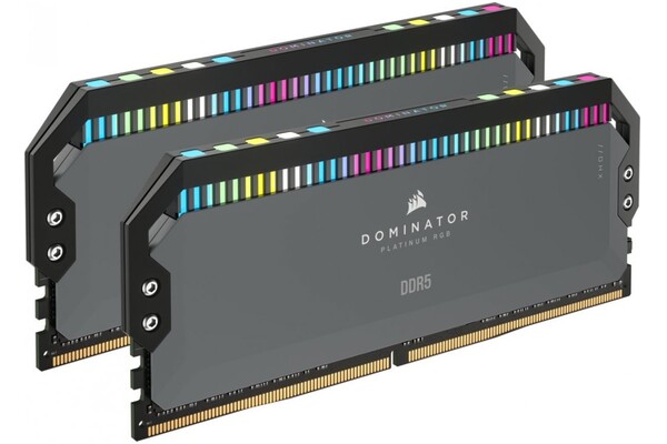 Pamięć RAM CORSAIR Dominator Platinum RGB 32GB DDR5 6000MHz Z radiatorem 1.4V 30CL