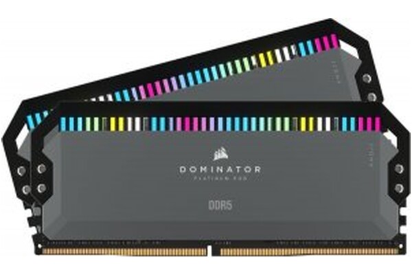 Pamięć RAM CORSAIR Dominator Platinum RGB 32GB DDR5 6000MHz Z radiatorem 1.4V 30CL