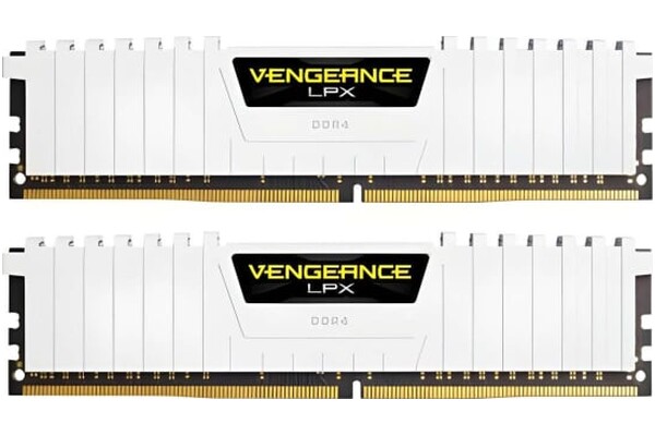 Pamięć RAM CORSAIR Vengeance LPX White 16GB DDR4 3200MHz Z radiatorem 1.35V 16CL