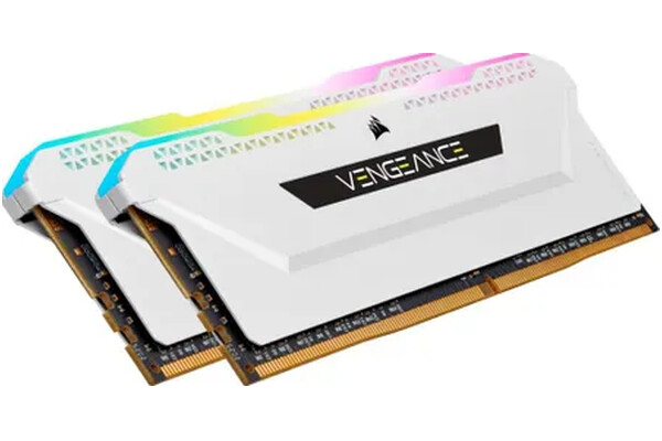 Pamięć RAM CORSAIR Vengeance RGB Pro SL White 32GB DDR4 3600MHz Z radiatorem 18CL