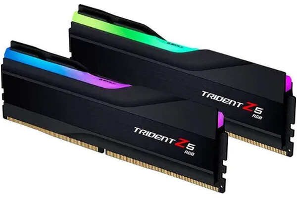 Pamięć RAM G.Skill Trident Z5 Black RGB 48GB DDR5 8000MHz Z radiatorem 1.1 | 1.35V 40CL