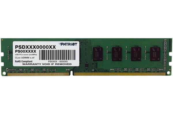 Pamięć RAM Patriot Signaturee 4GB DDR3 1600MHz 1.5V 11CL