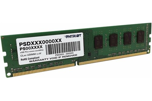 Pamięć RAM Patriot Signaturee 4GB DDR3 1600MHz 1.5V 11CL
