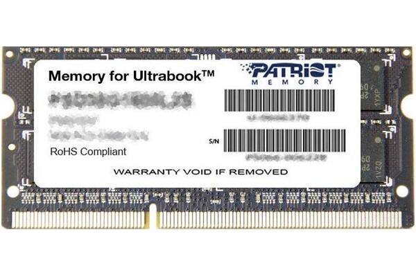 Pamięć RAM Patriot Signaturee 8GB DDR3L 1600MHz 1.35V 11CL