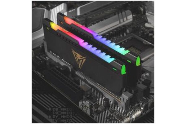 Pamięć RAM Patriot Viper Steel RGB 8GB DDR4 3600MHz Z radiatorem 1.35V 20CL