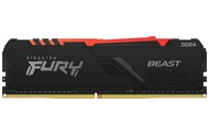 Pamięć RAM Kingston Fury Beast RGB KF430C15BBA8 8GB DDR4 3000MHz Z radiatorem 1.35V 15CL