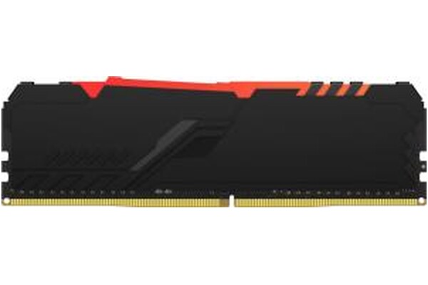 Pamięć RAM Kingston Fury Beast RGB KF430C15BBA8 8GB DDR4 3000MHz Z radiatorem 1.35V 15CL