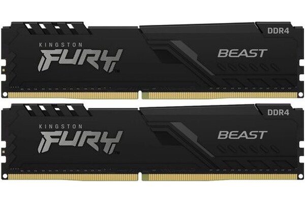 Pamięć RAM Kingston Fury Beast 16GB DDR4 3200MHz Z radiatorem 1.35V 16CL