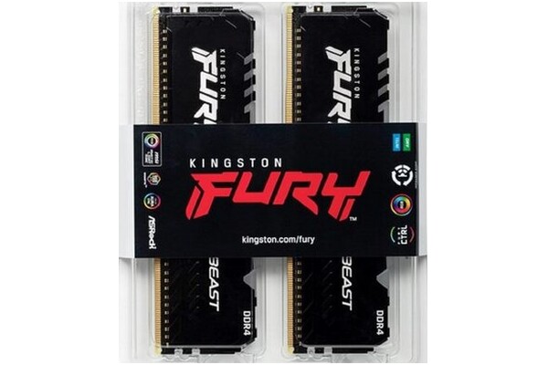 Pamięć RAM Kingston Fury Beast 64GB DDR4 3200MHz Z radiatorem 1.35V 16CL