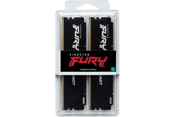 Pamięć RAM Kingston Fury Beast 32GB DDR5 5200MHz Z radiatorem 1.25V 40CL