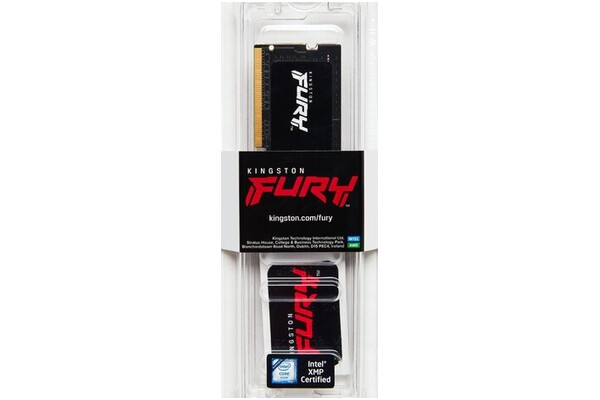 Pamięć RAM Kingston Fury Impact 8GB DDR5 4800MHz 1.1V 38CL