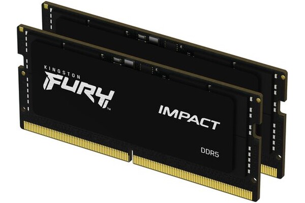 Pamięć RAM Kingston Fury Impact 64GB DDR5 4800MHz Z radiatorem 1.1V 38CL