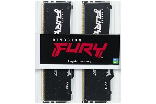 Pamięć RAM Kingston Fury Beast RGB 32GB DDR5 6000MHz Z radiatorem 1.1V 40CL