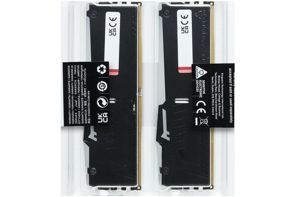 Pamięć RAM Kingston Fury Beast RGB 32GB DDR5 6000MHz Z radiatorem 1.1V 40CL