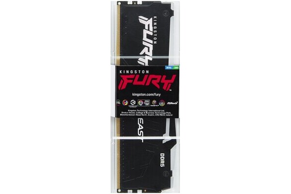 Pamięć RAM Kingston Fury Beast RGB 32GB DDR5 5200MHz Z radiatorem 1.25V 40CL